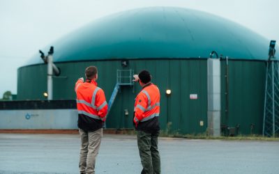 Project managing the change of a digester mixing system