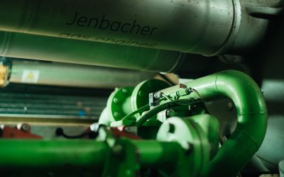 Installing a gas engine cooling system