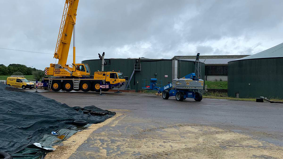 ONM energy green anaerobic digestion tanks